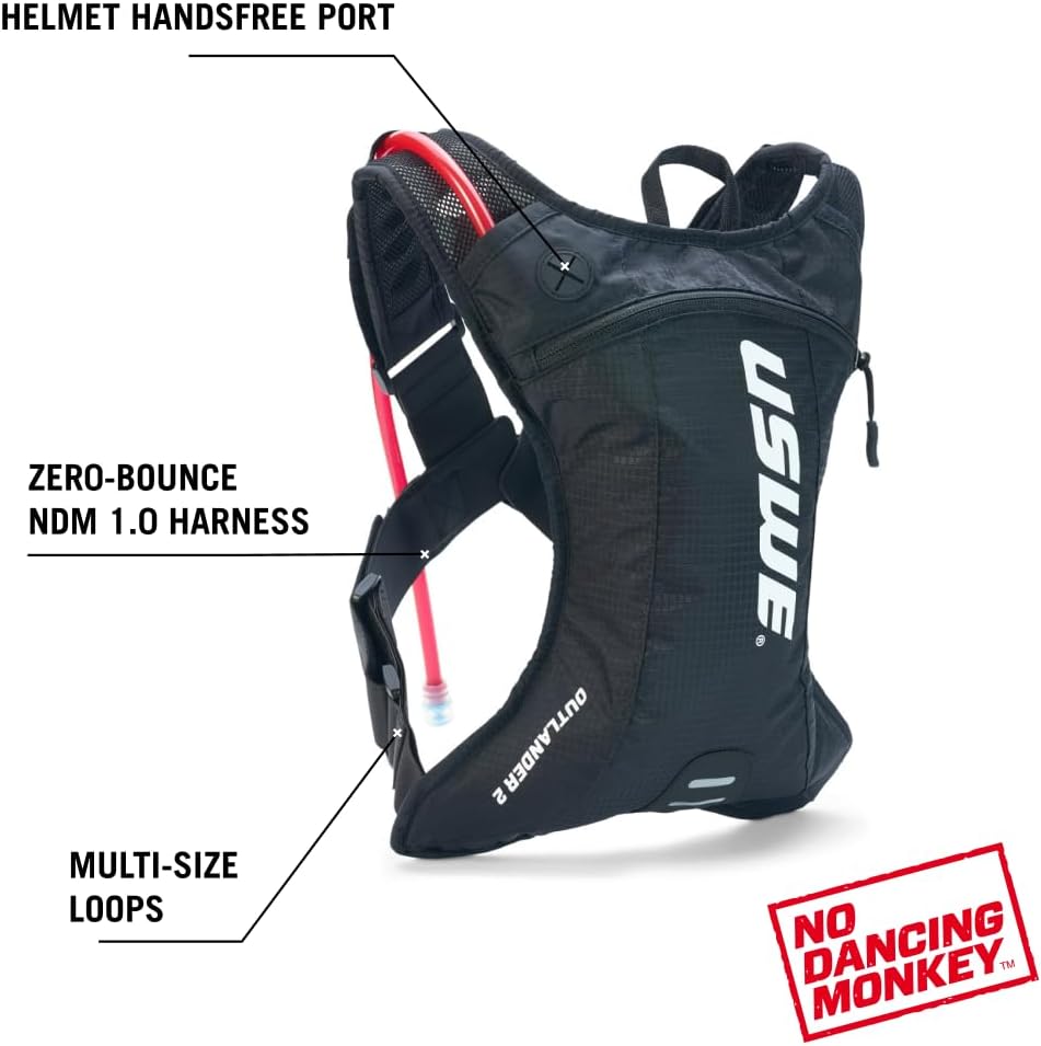 Trinkrucksack Outlander, Unisize Gelb