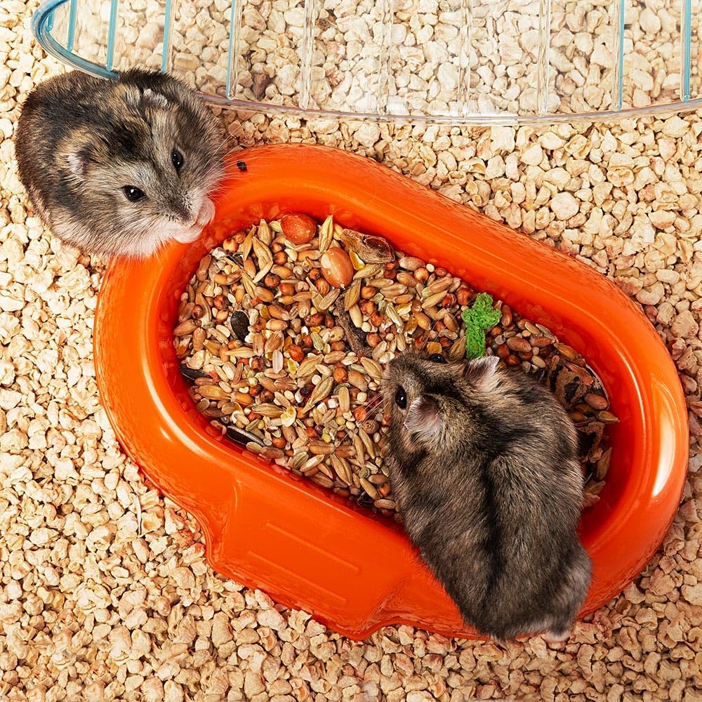 Hamsterkäfig "COMBI 1", L 41 x B 23 x H 30 cm Weiss, Rot, Blau