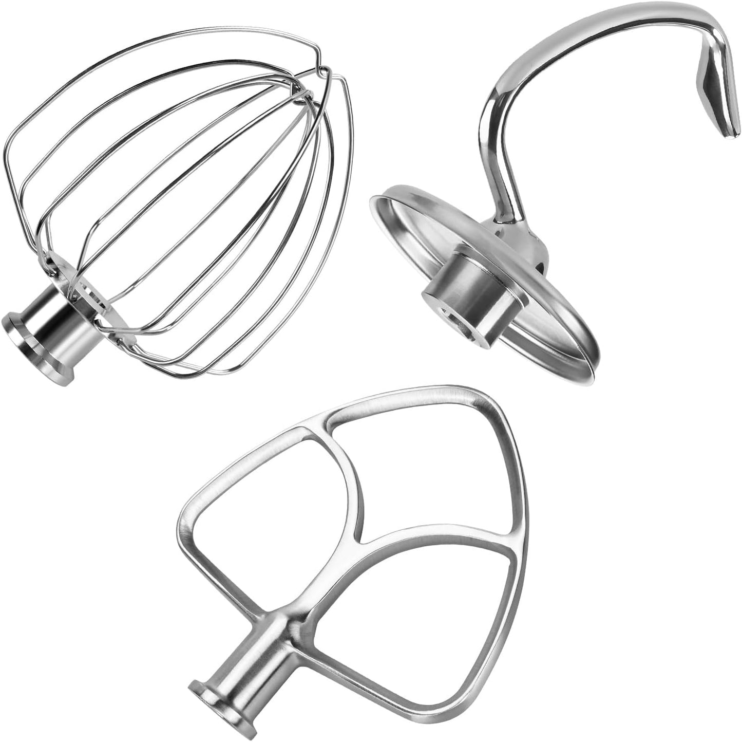3-teiliges Zubehör-Set für KitchenAid Artisan & Classic Standmixer, 3-in-1 Edelstahl