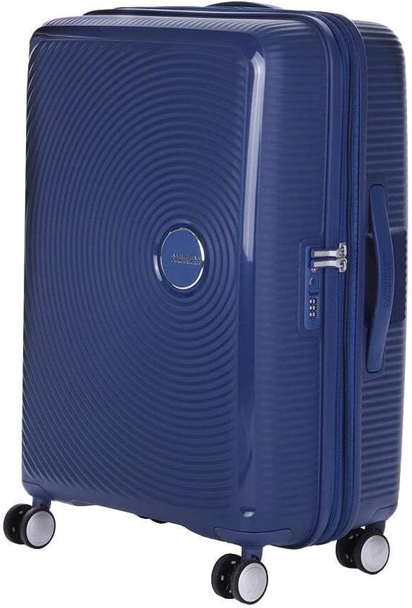Hartschalenkoffer Soundbox, Blau (Midnight Navy) Spinner M (67 cm - 81 L) Soundbox