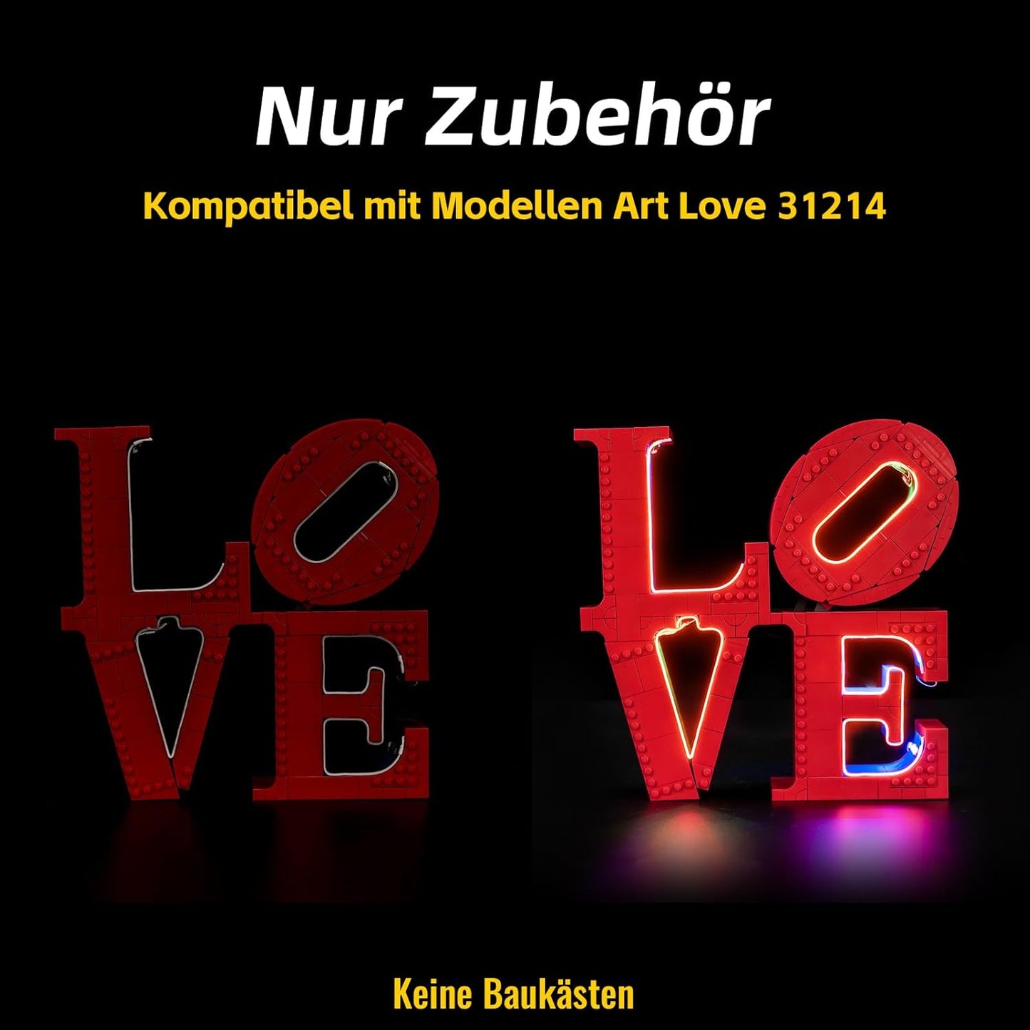 LED Licht Set für LEGO LOVE (31214), 31214 LOVE Standard Version