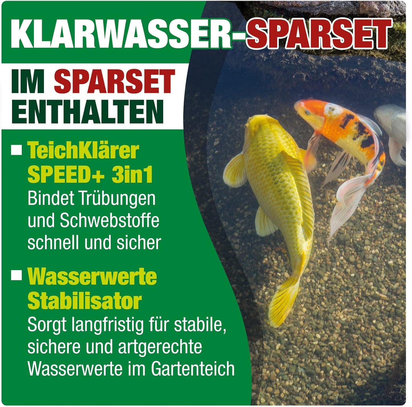 Teichpflege-Komplettset, 20.000 Liter