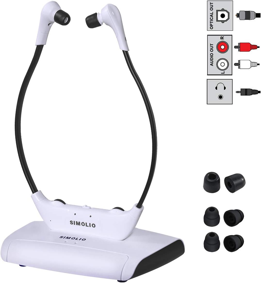 Digitaler Funkkopfhörer SM-823D Pro für TV mit Ladestation