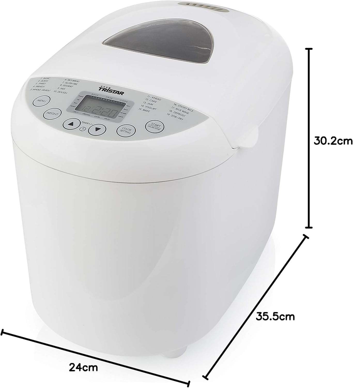 Brotbackautomat BM-4586 mit glutenfreiem Programm