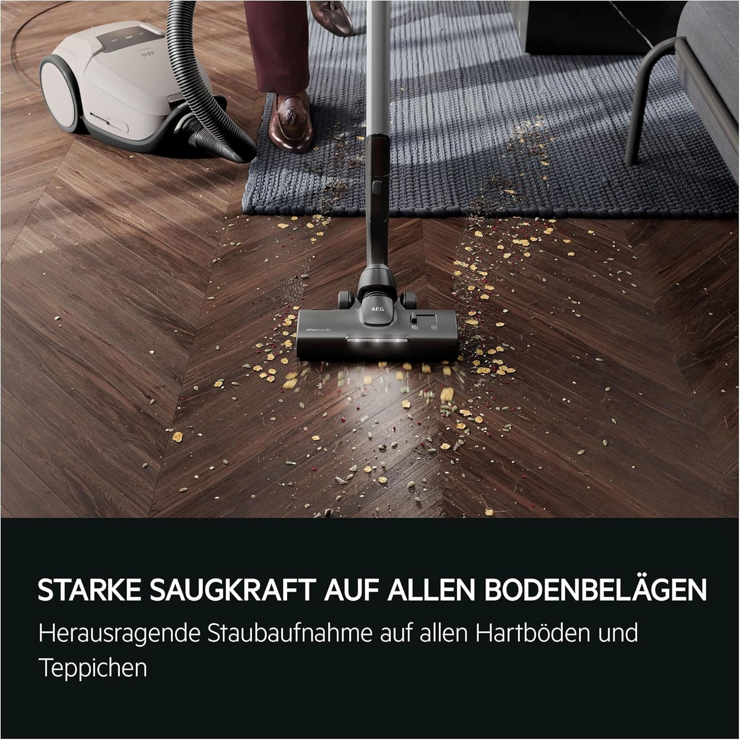 Ultimate 8000 Staubsauger mit Beutel, StiWa Testsieger
