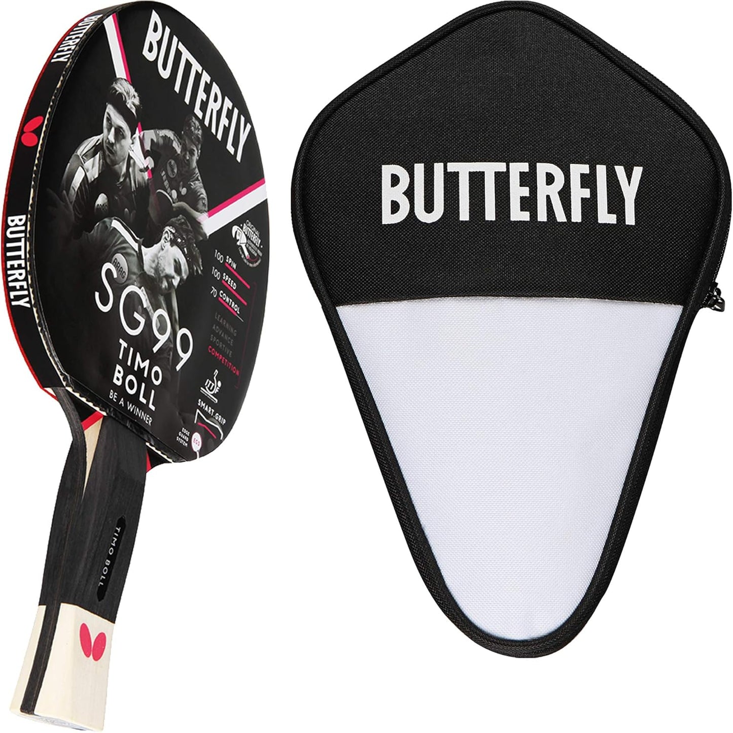 Timo Boll SG99, Bundle mit Case CC1
