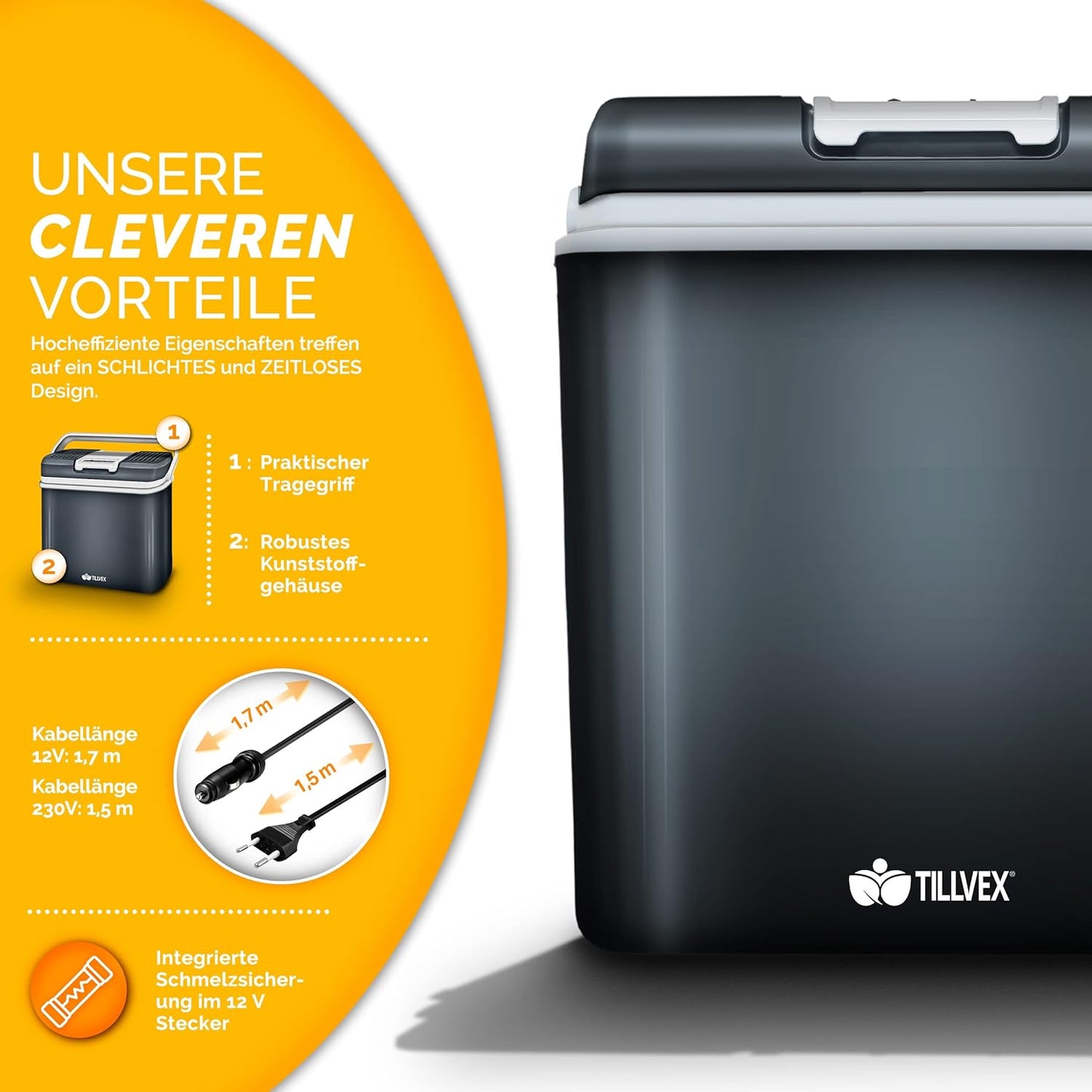Elektrische Thermobox, Grau