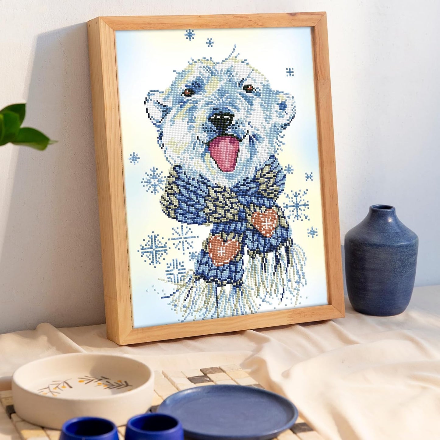 Diamond Painting Set Eisbär, 37 x 51cm Polar Dude