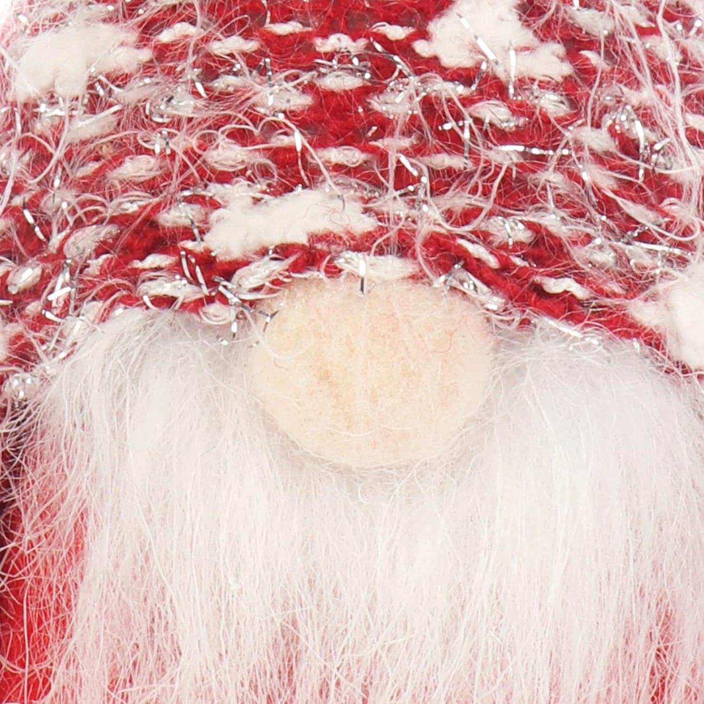 Weihnachts-Wichtel, grau. rosa. beige. rot. grün. braun, 6 Stück