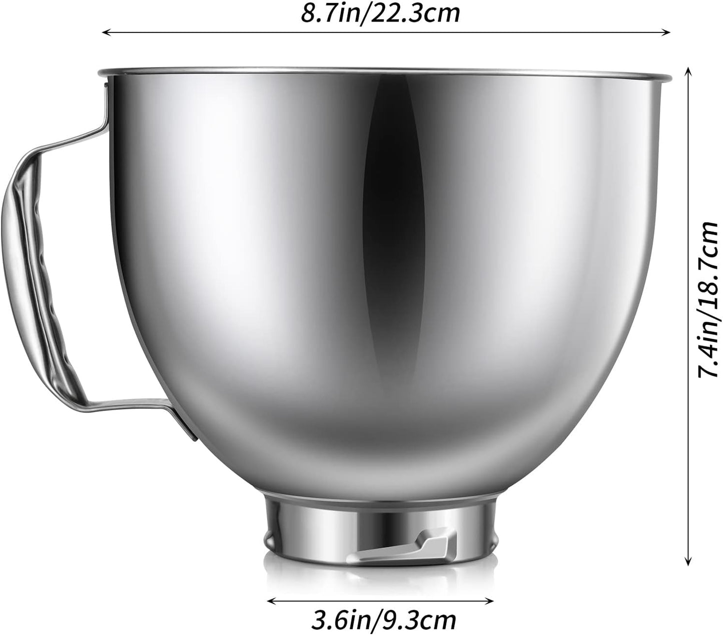 Rührschüssel für KitchenAid Standmixer, Mixer Bowl