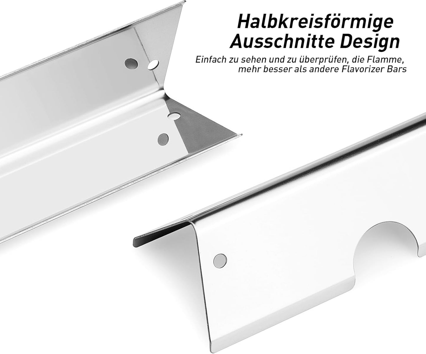 Aromaschienen 66032-5SS für Weber Genesis II/LX 300, 66032-5SS