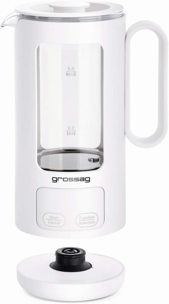 Glas-Wasserkocher WK 8, White