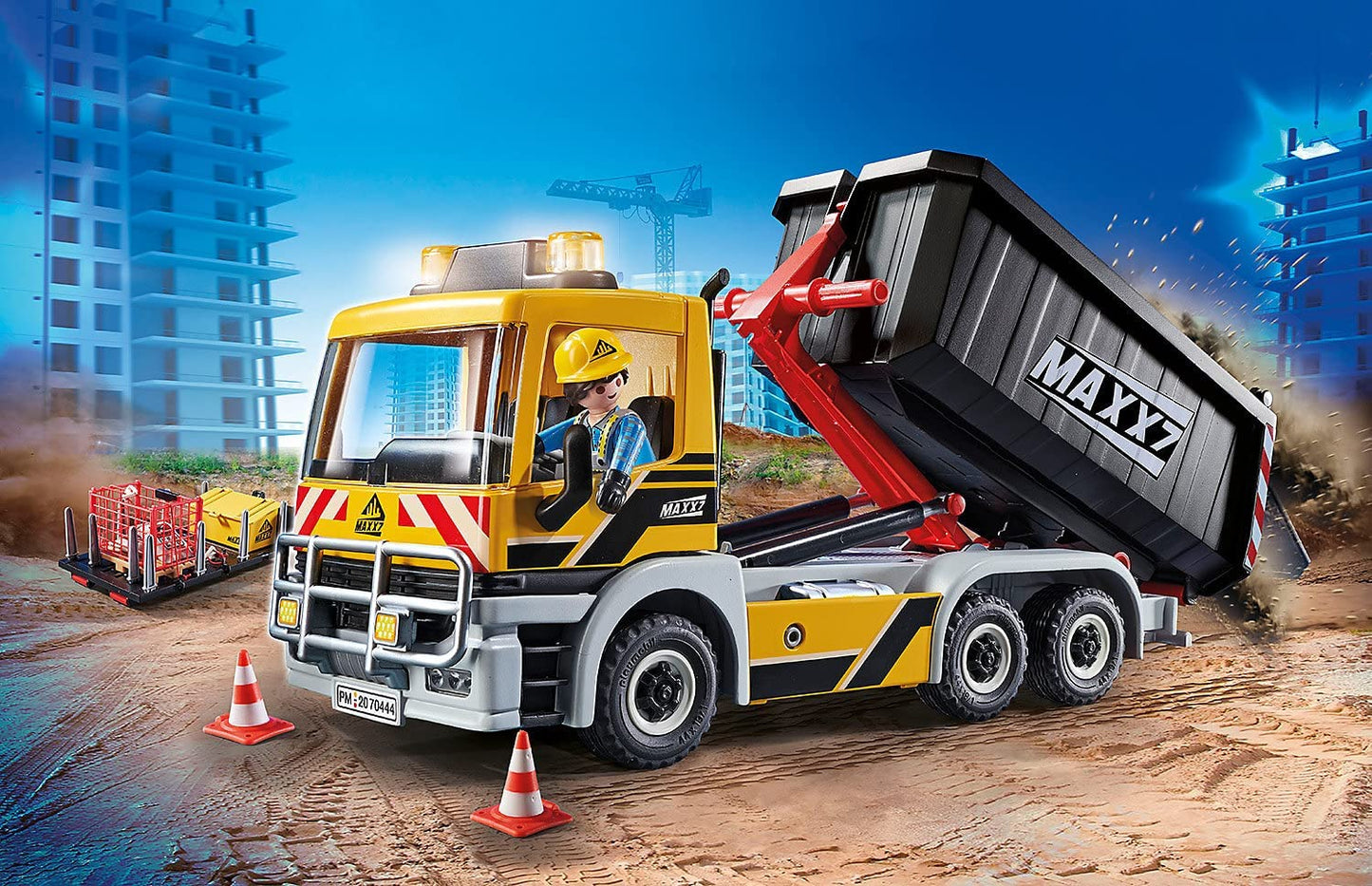 70444 City Action LKW mit Wechselaufbau, Konstruktionsspielzeug