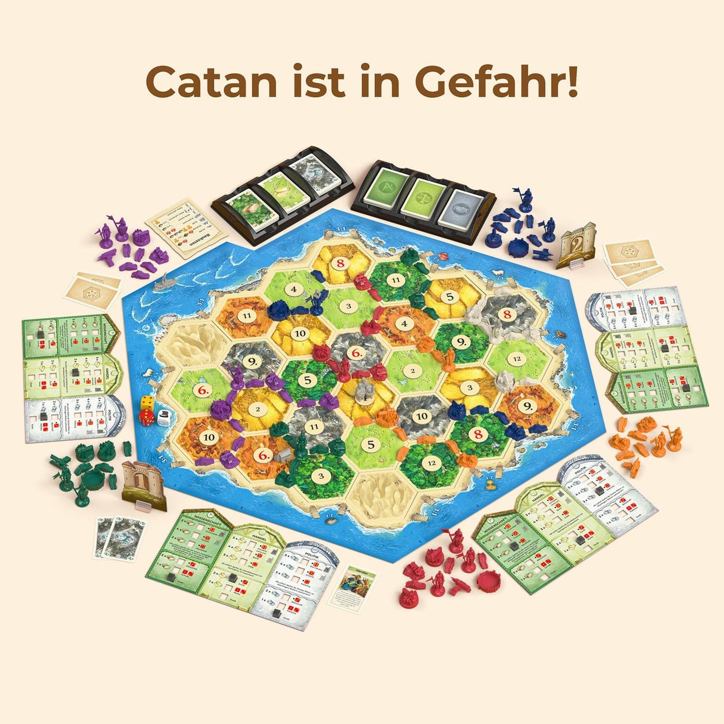 Catan Städte und Ritter Erweiterung für 5-6 Personen, Edition 2025