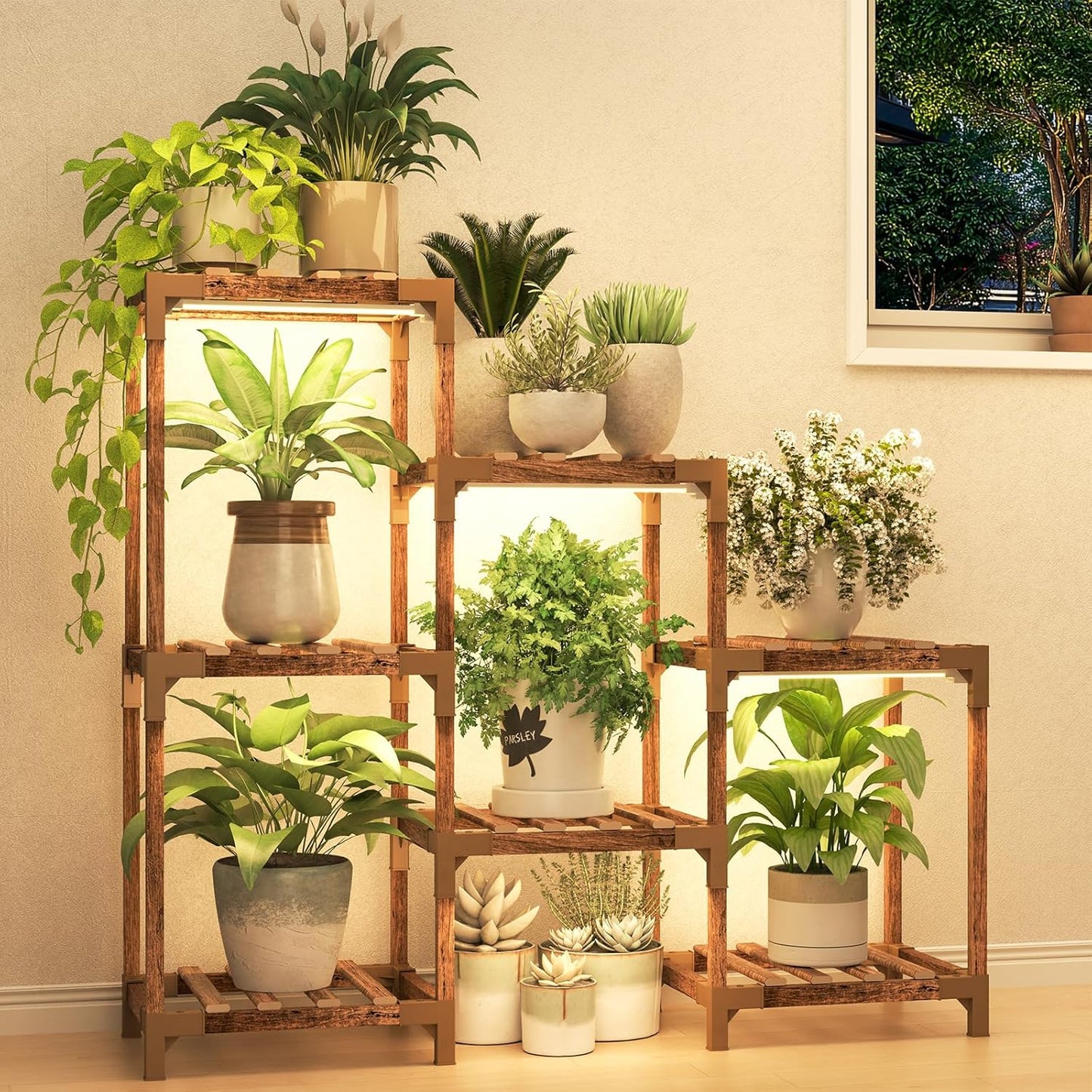 Pflanzenregal, 9 Tier Tall Plant Stand