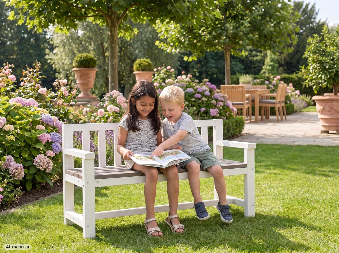 Design-Kinder-Gartenbank