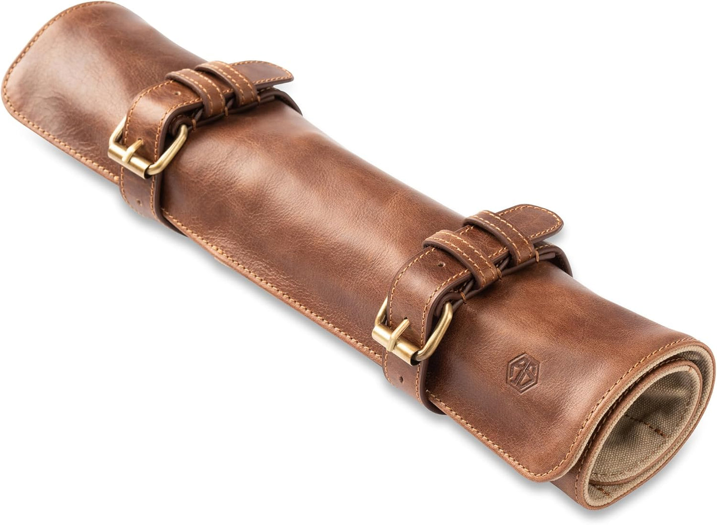 Messertasche für Kochmesser, Braun