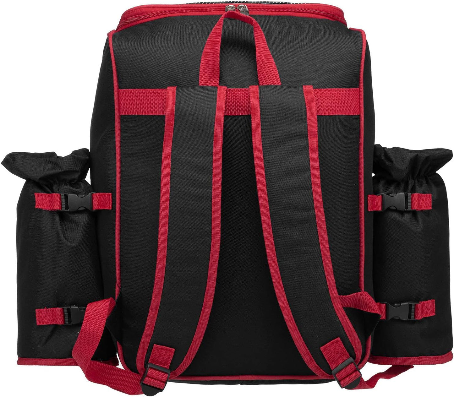 Picknickrucksack, Schwarz Weiss Gepunktet