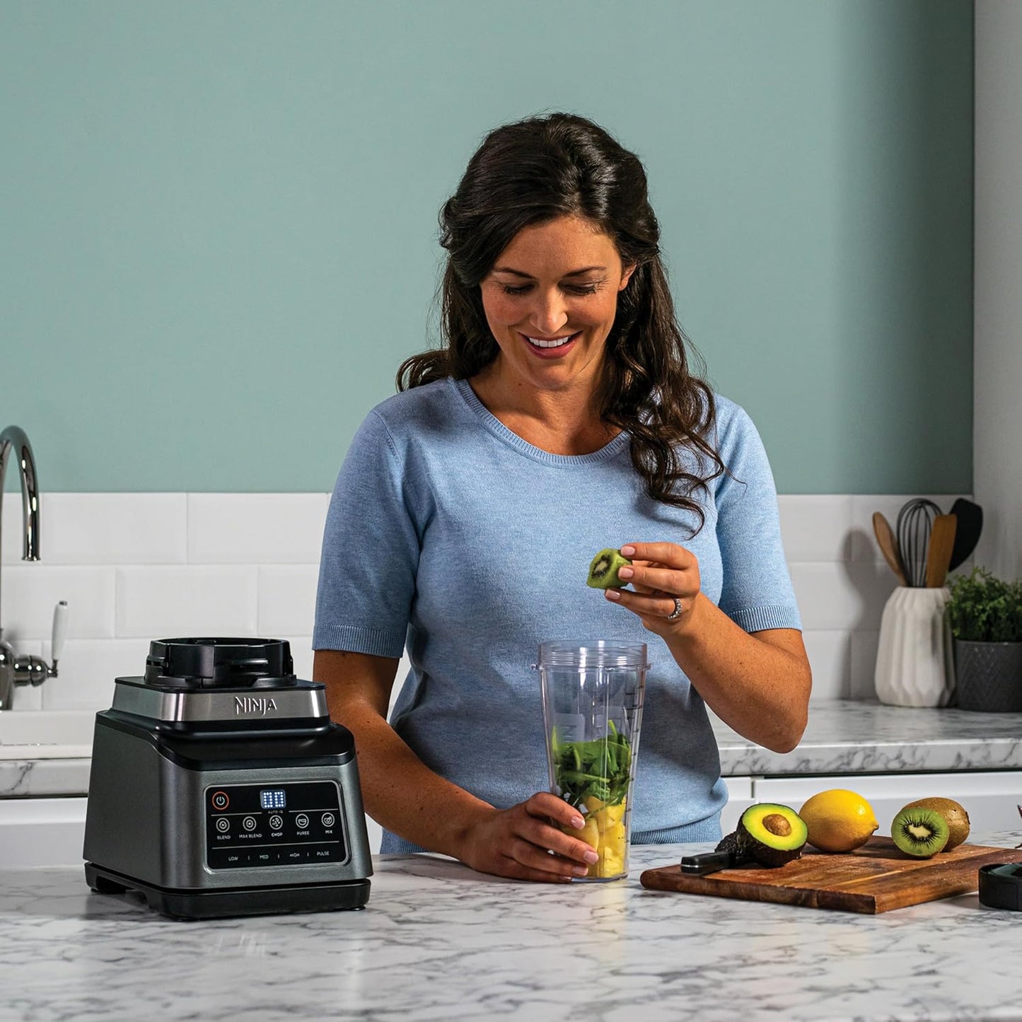 3-in-1 Küchenmaschine mit Auto-iQ, BN800EU, 3-in-1-Mixer, Schwarz