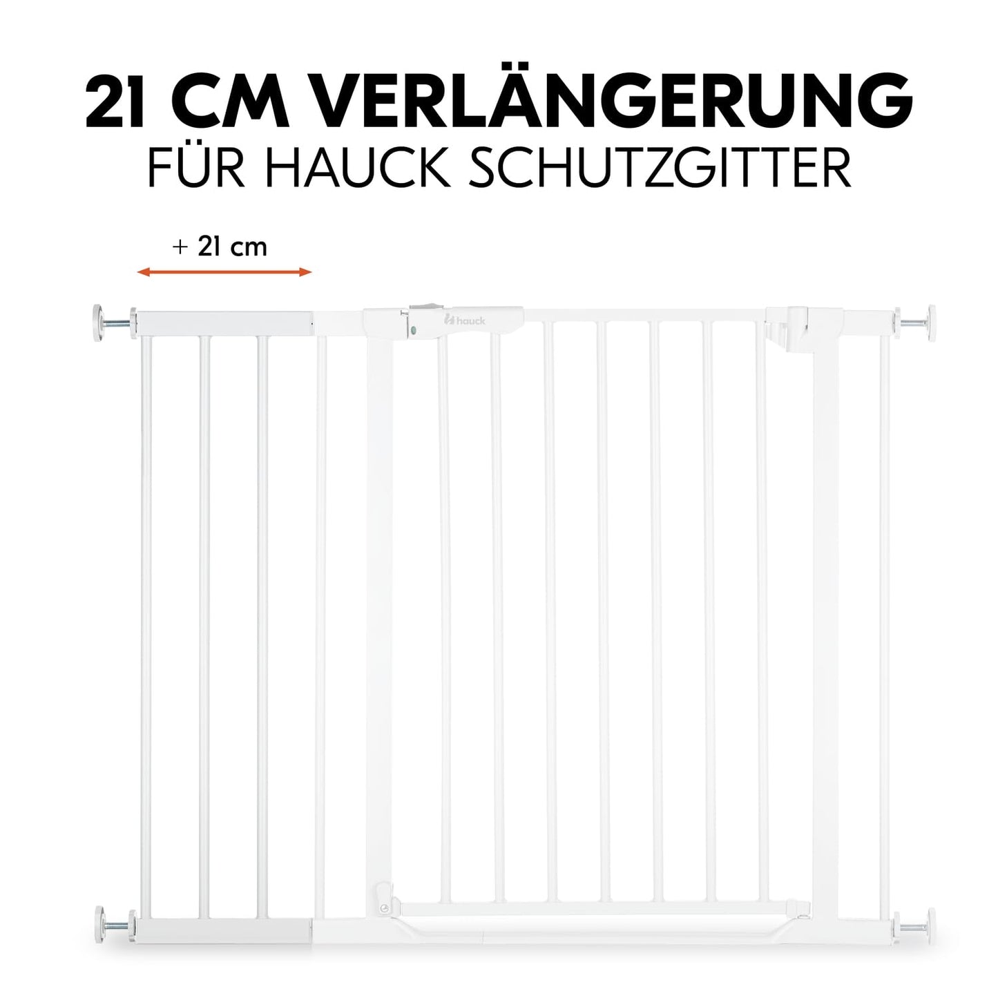 Safety Gate Extension, White 21 cm