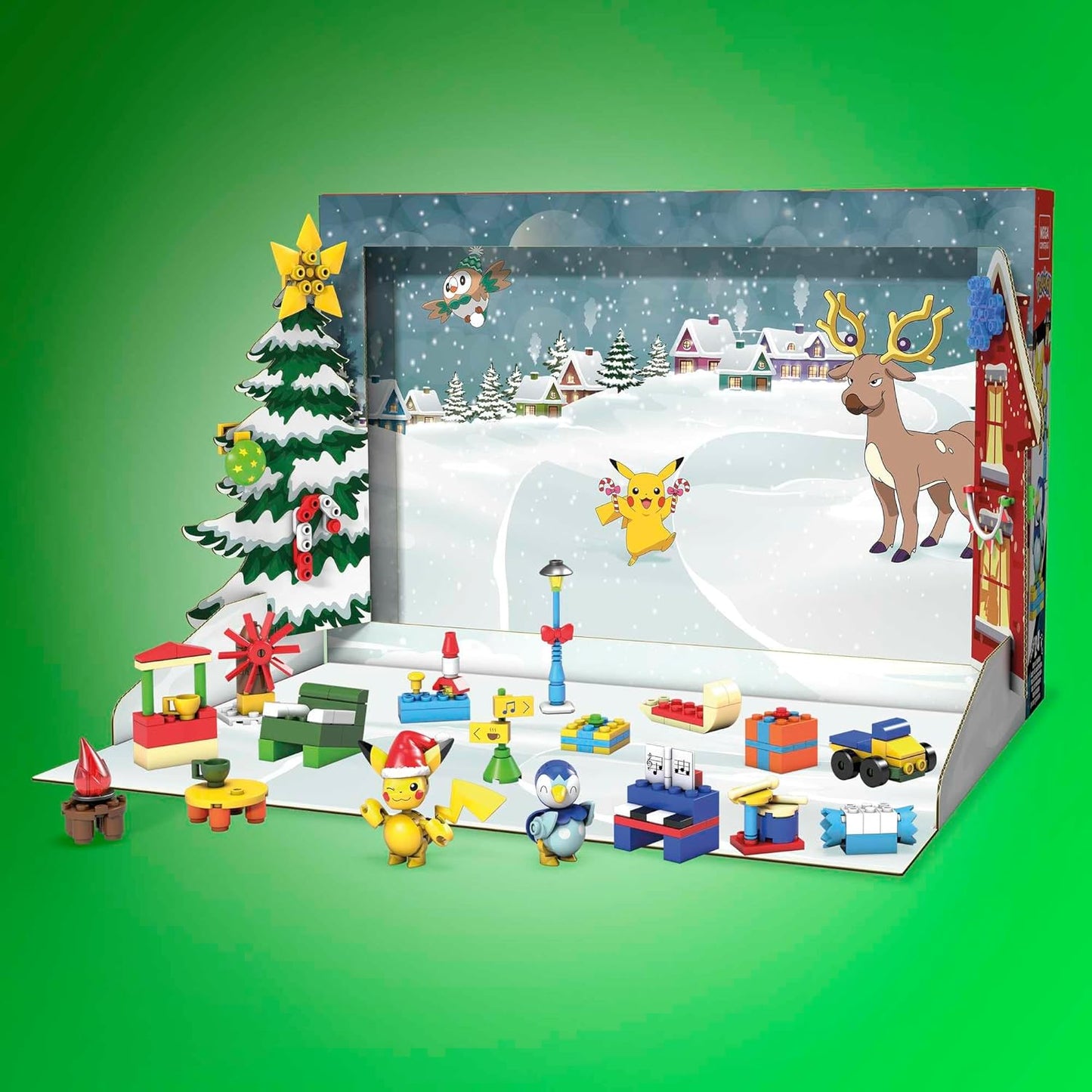 Pokémon Adventskalender mit Figuren, 202-teilig