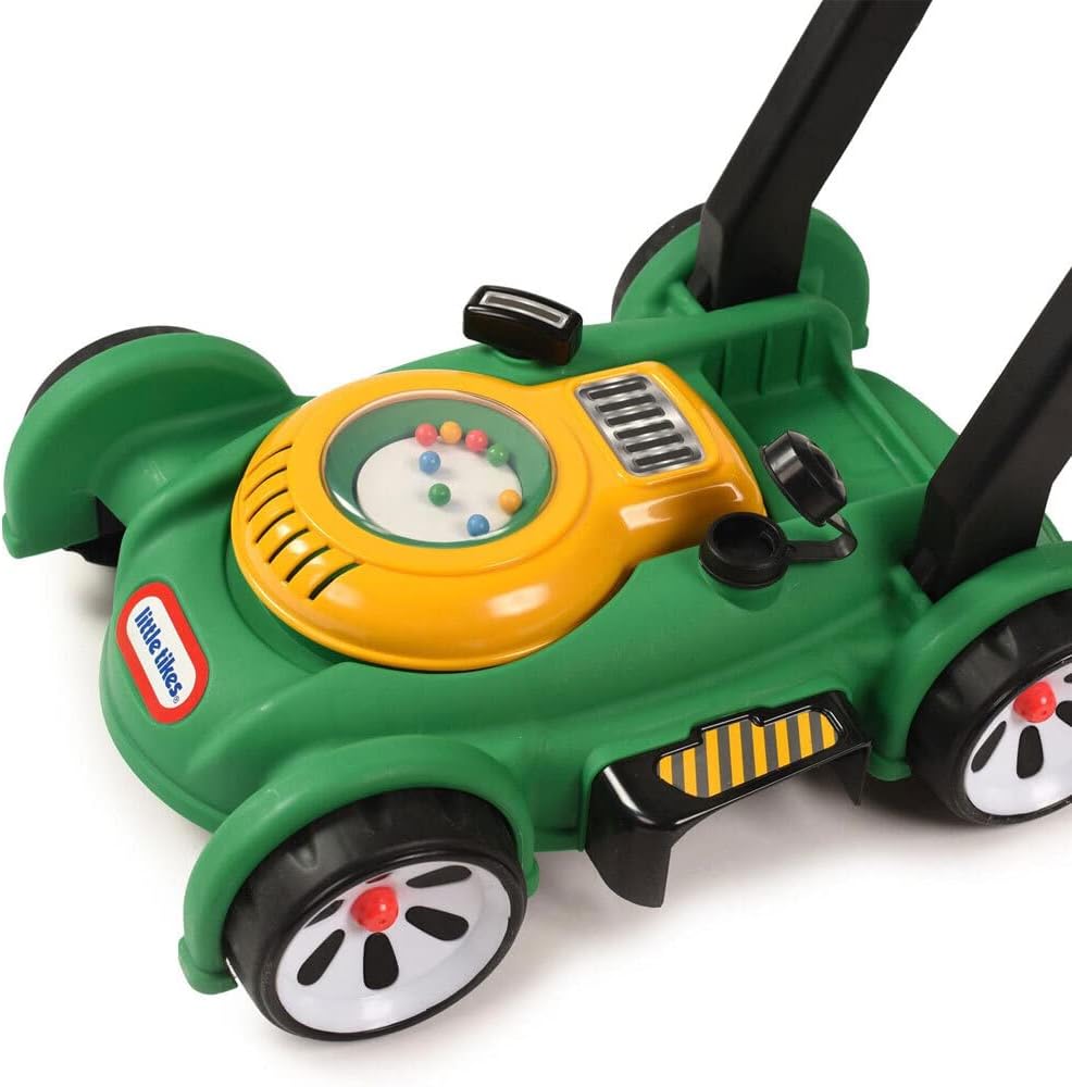 Gas n' Go Spielrasenmäher mit Geräuschen und Benzinkanister