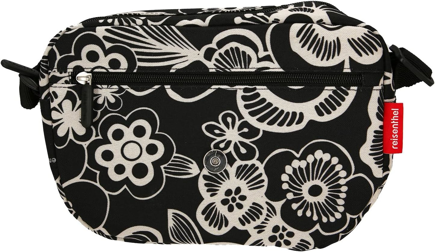 Lenkertasche Fun Bag, Fleur Black Single