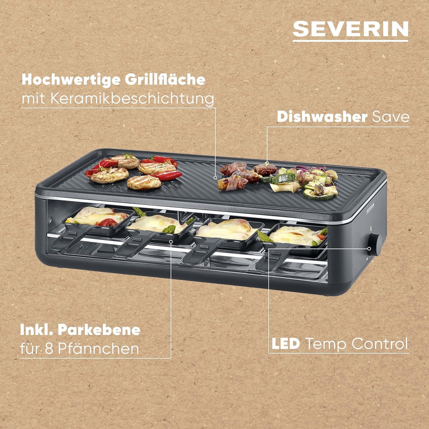 Raclette-Grill RG2365