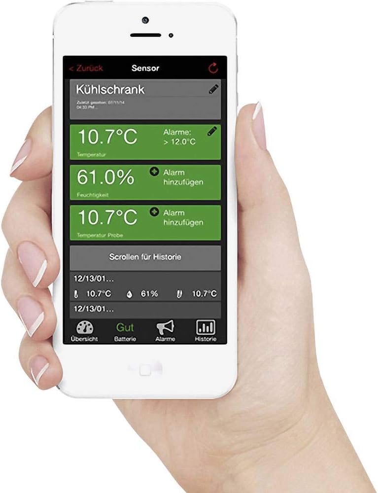 Mobile-Alerts Starterset, Basis & Temperatursensor, Gateway und Temperatursender