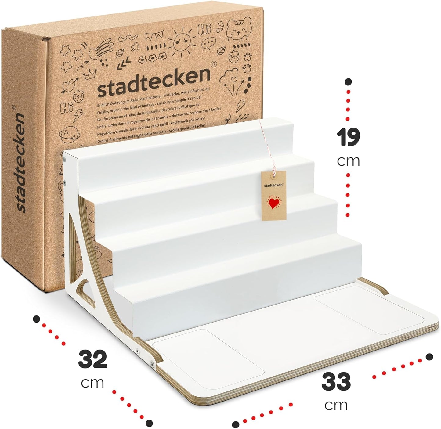 Regal für Toniebox 1 und 2 Kallax, Boxplus