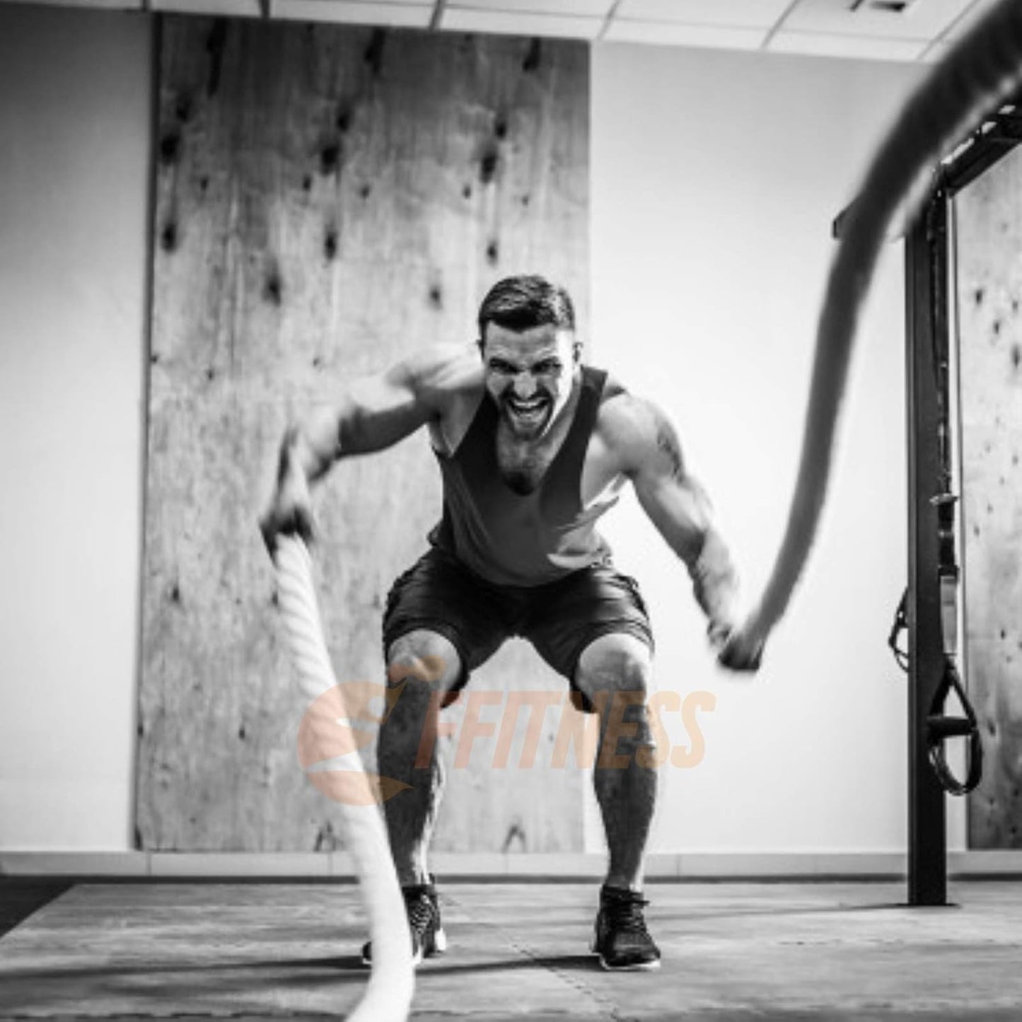 Fitnessseil 9 m für Crossfit und Krafttraining