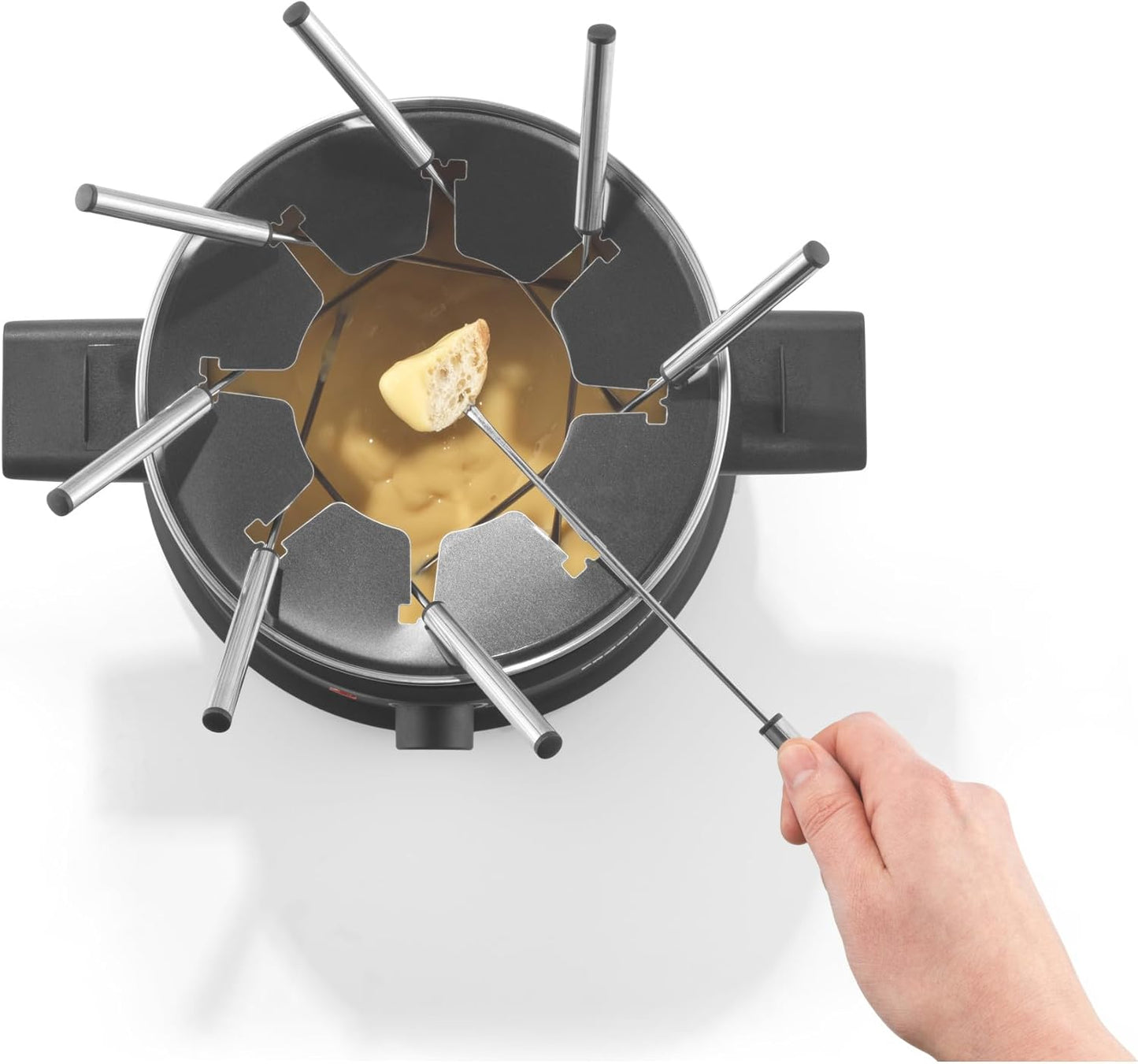 Fondue Set mit Temperaturregelung, EU-Stecker