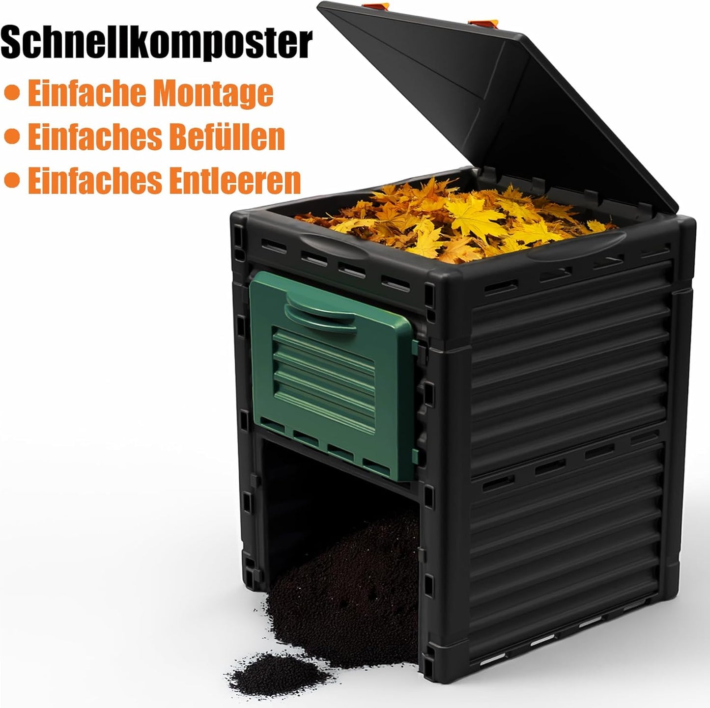 Wetterfester Schnellkomposter, 1 Stück