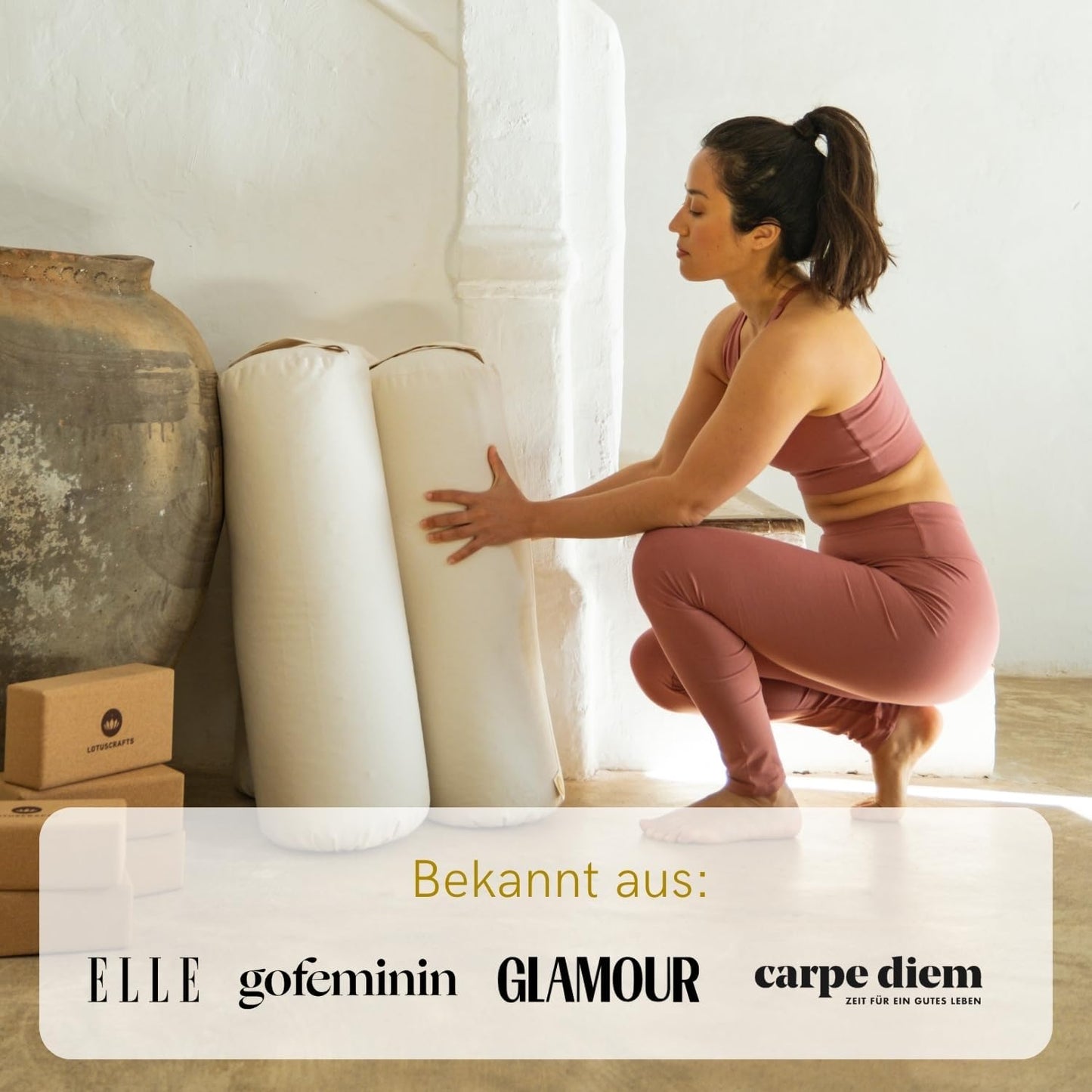 Yogarolle RESTORATIVE, Natur