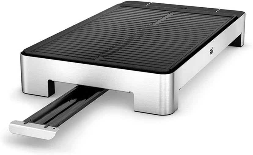 Lono Tischgrill gerippt mit variabler Temperatureinstellung, Tisch/Elekrogrill ohne Standfuss