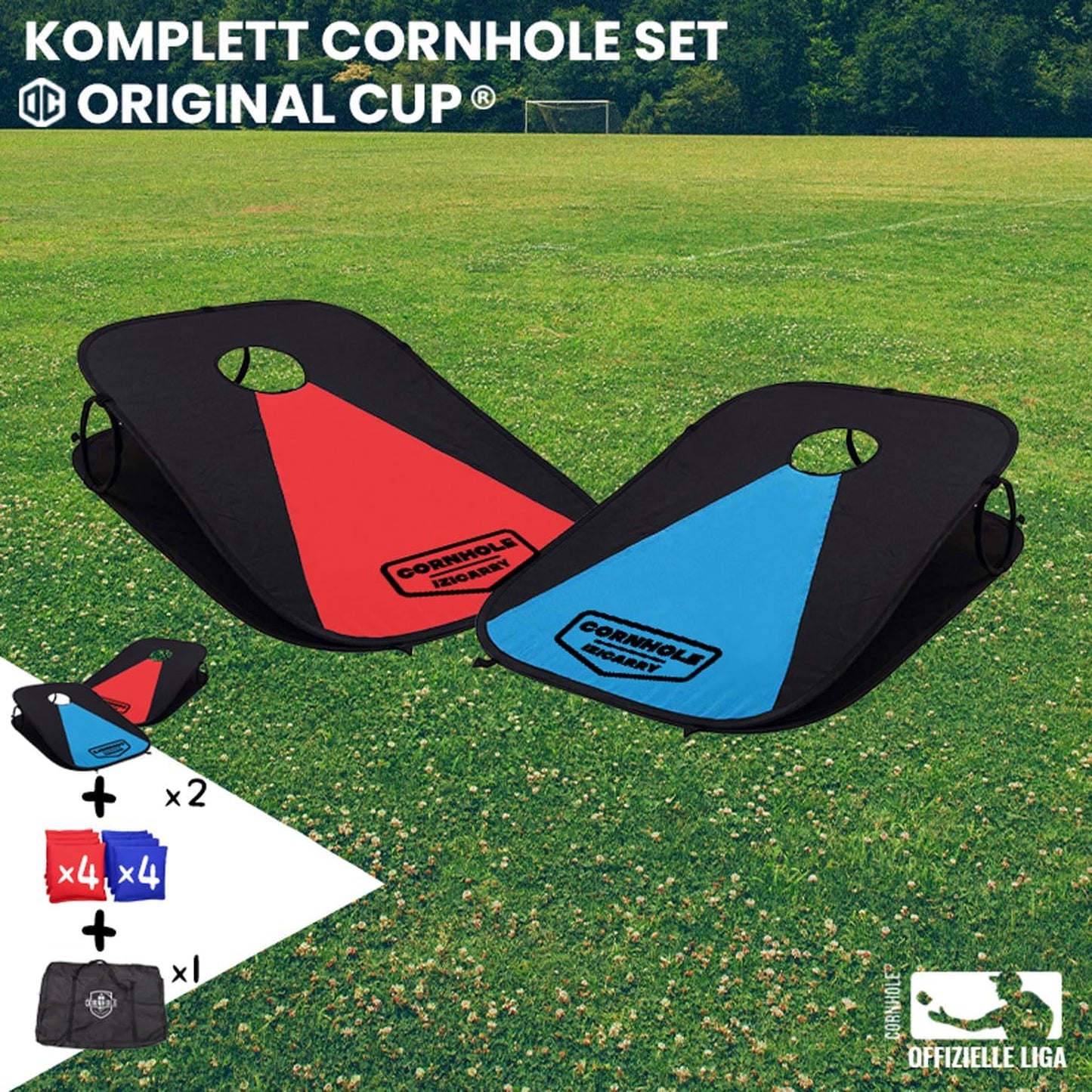 Cornhole Spielset, Cornhole Izicarry