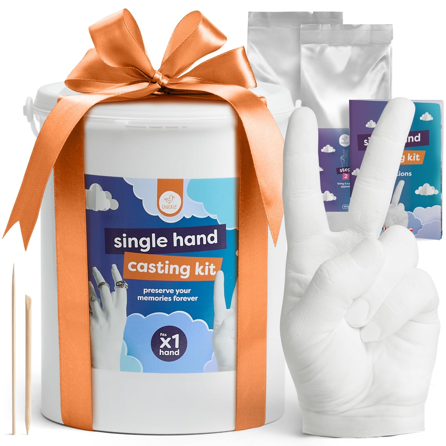 3D Hand-Guss-Kit für personalisierte Andenken, Einzeln