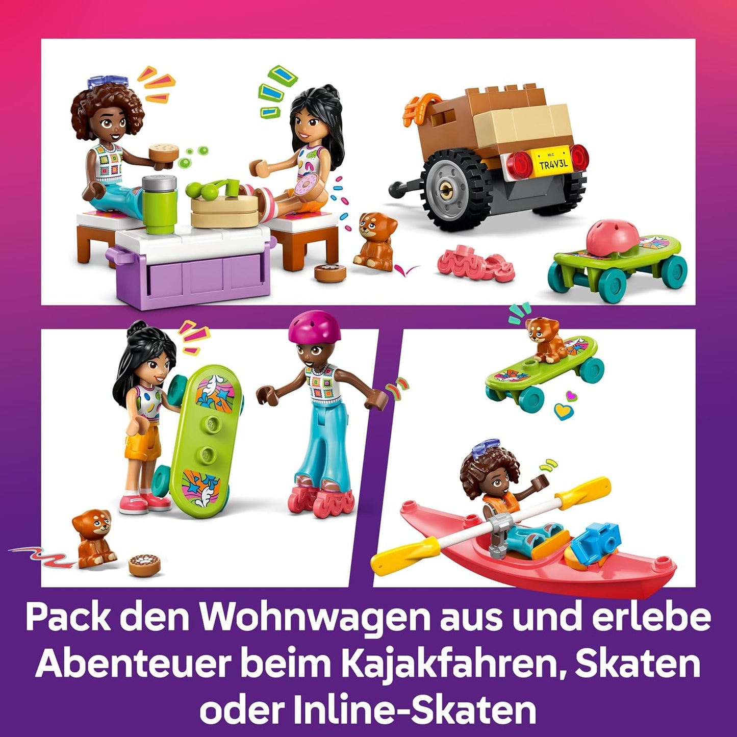 Abenteuertrip mit Freunden, Friendship Road-trip Travel Car 42659