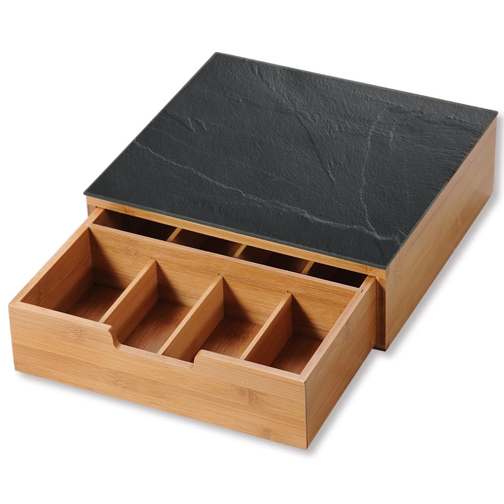 Box mit Schublade für Kaffee/Tee