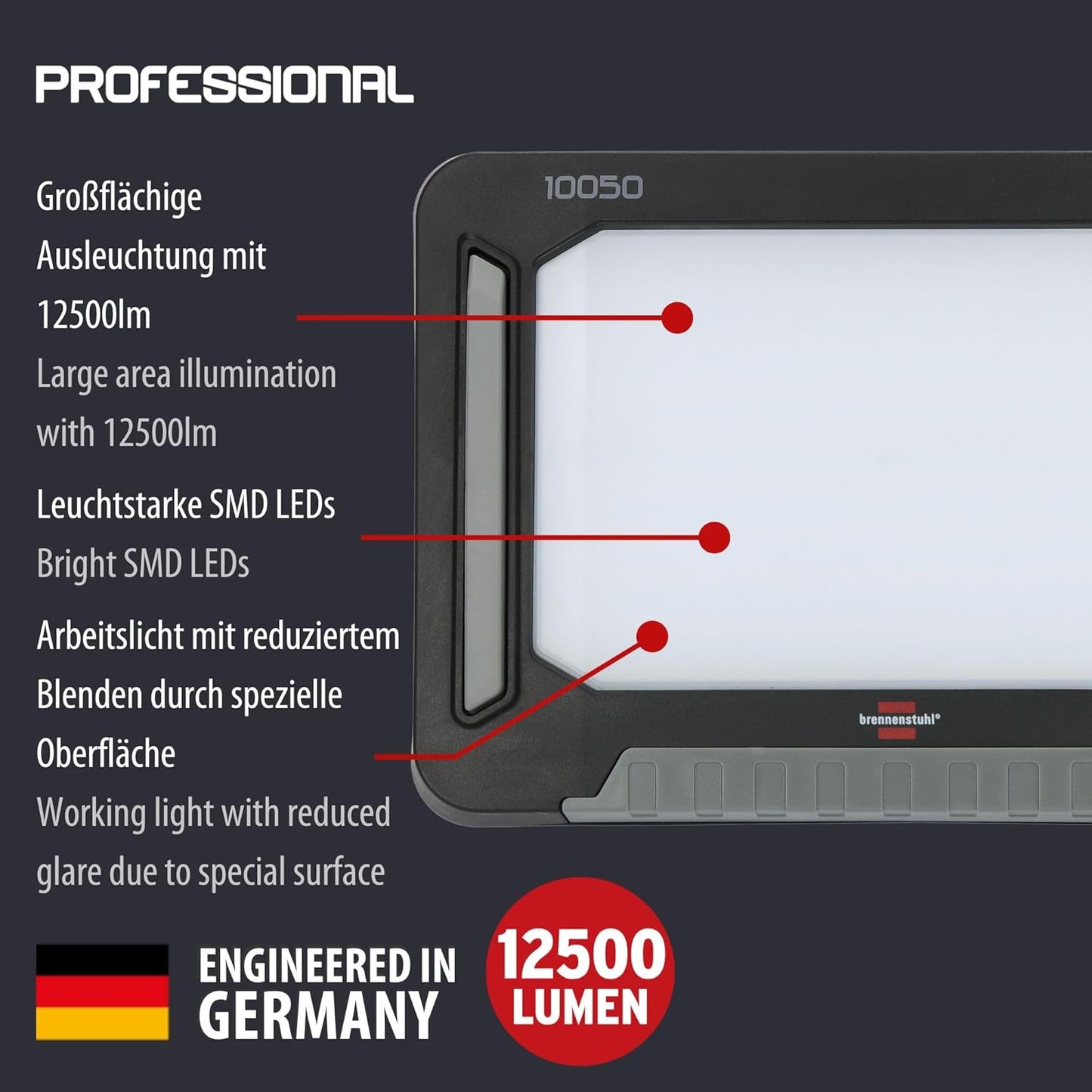 Hybrid-Baustrahler