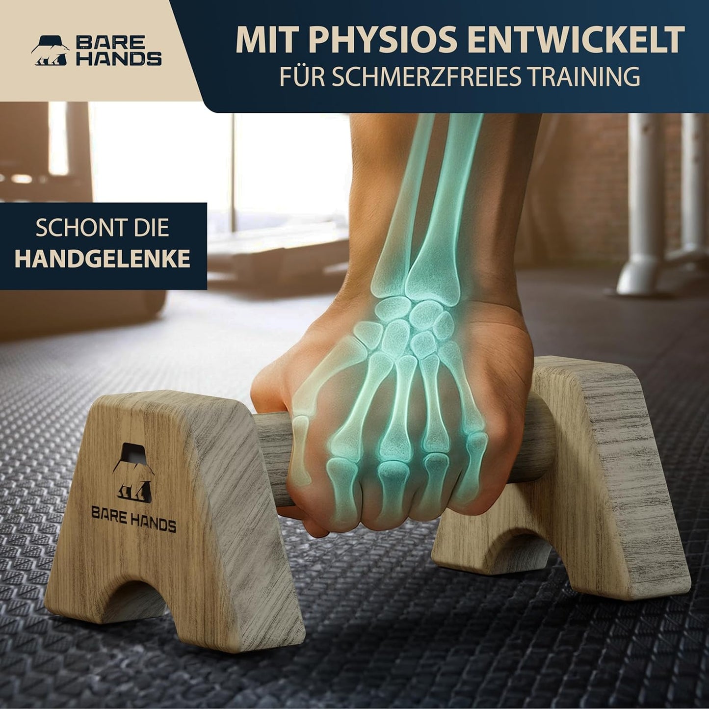 Liegestützgriffe Gr. S, Modell S