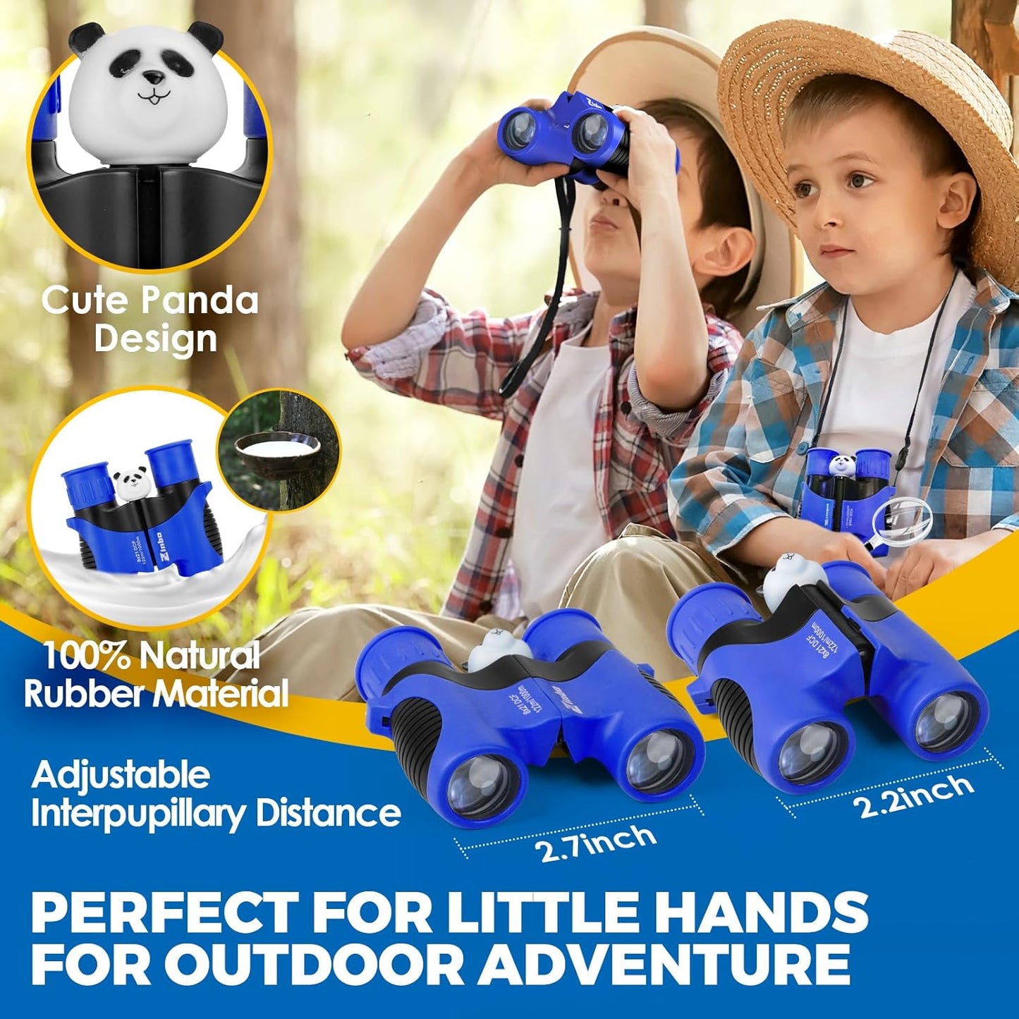 Fernglas für Kinder, Blau