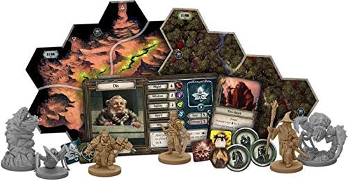 Herr der Ringe: Reise durch Mittelerde - Dunkle Pfade, Brettspiel