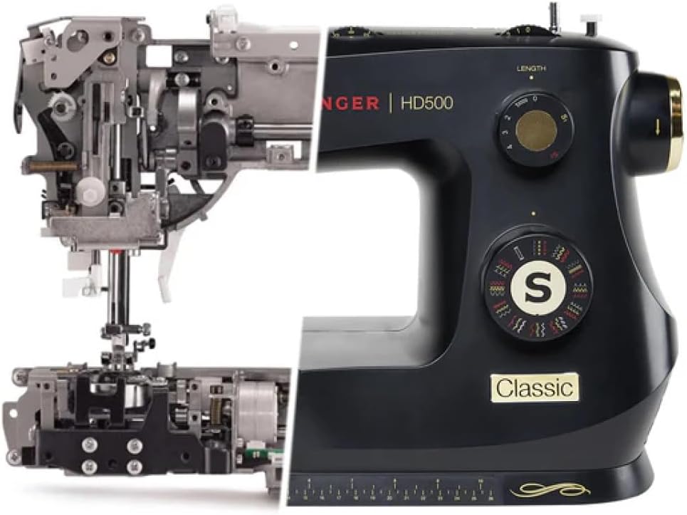Heavy Duty 500 Classic mechanische Nähmaschine mit Freiarm