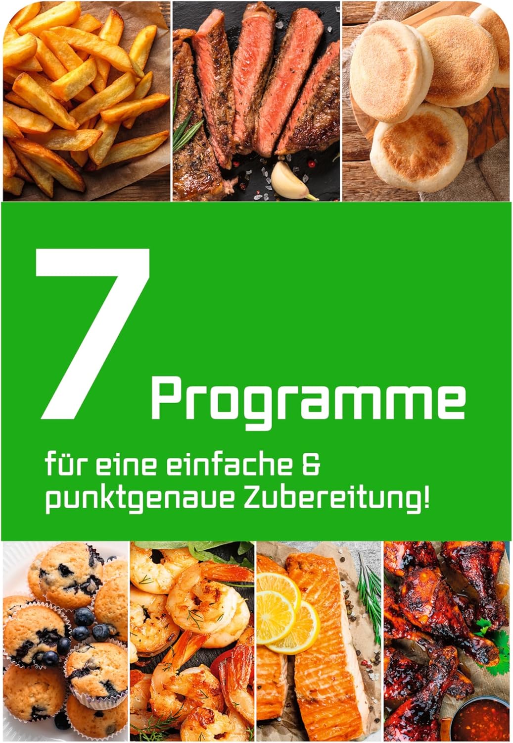 Heissluftfritteuse, 4,5 Liter