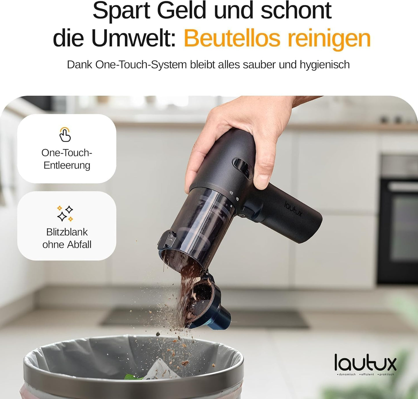 Turbotastic Pro 2 Handstaubsauger mit HEPA-Filter, Himmelblau Premium Set