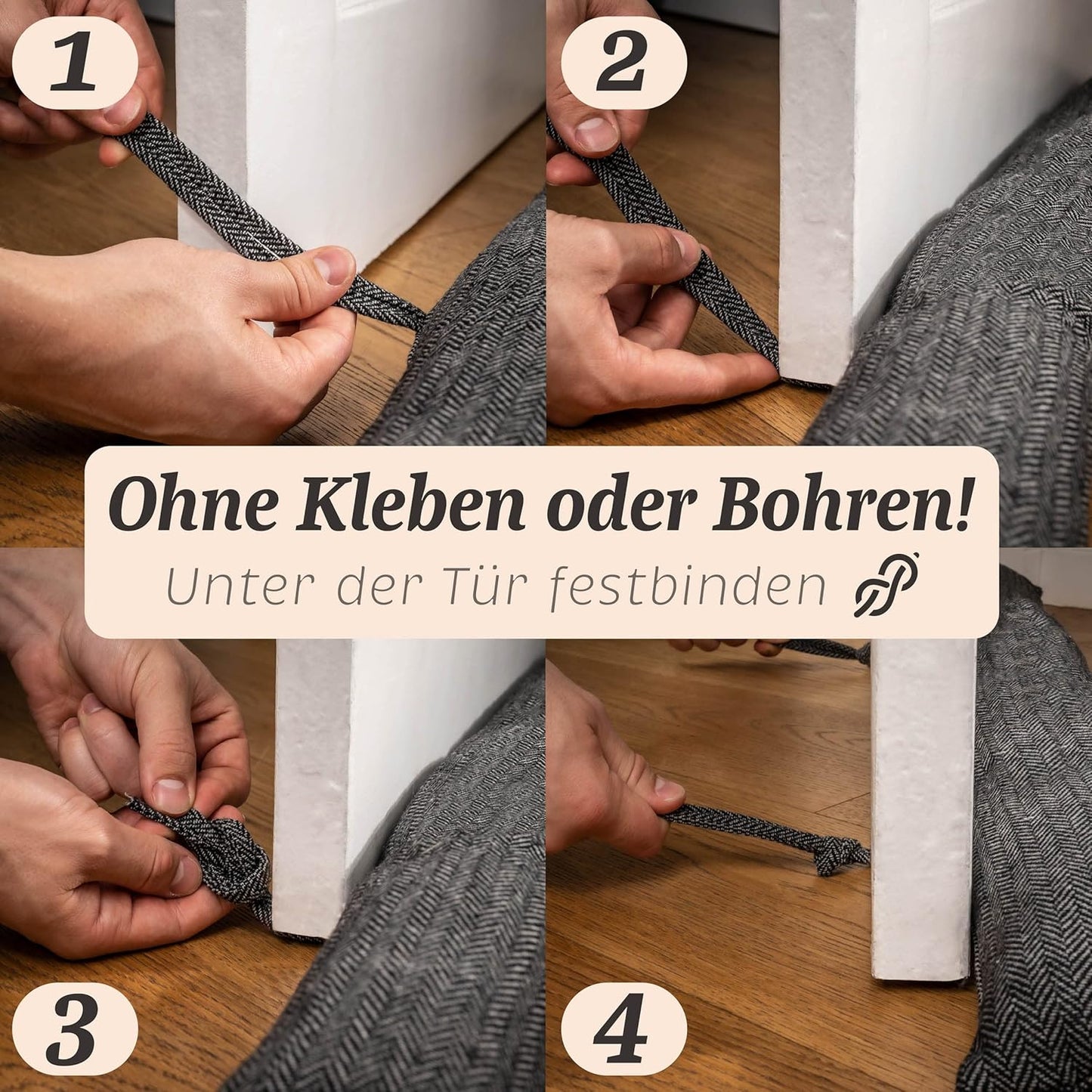 2 Stück Zugluftstopper, 2
