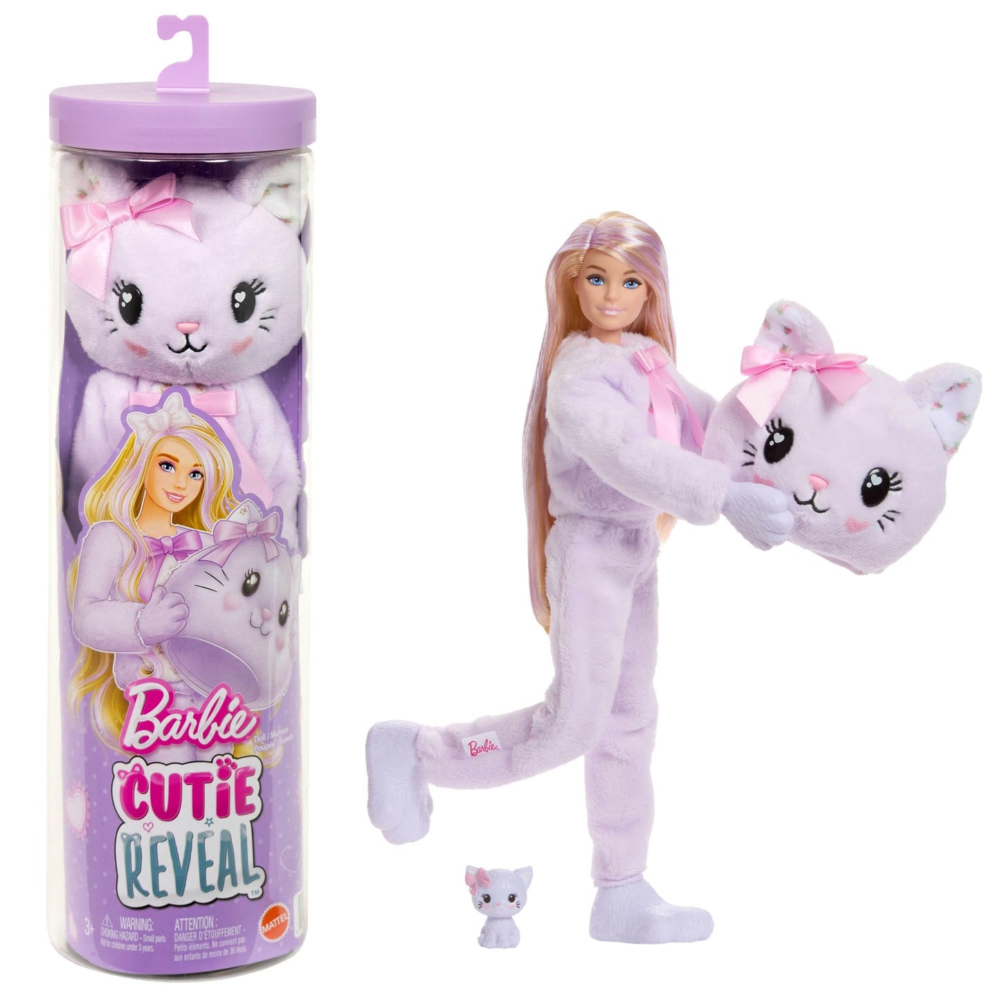 Cutie Reveal Puppe & Zubehör, Violett