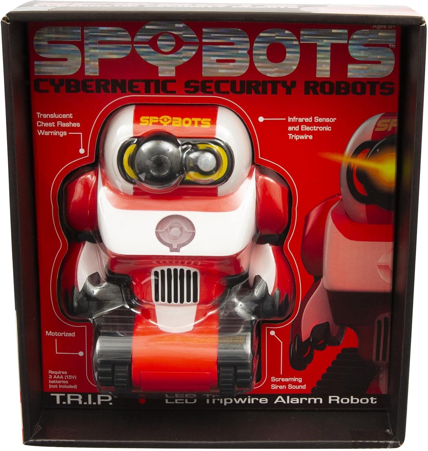Spy Bots - T.R.I.P. Roboter mit LED-Strahlenfalle