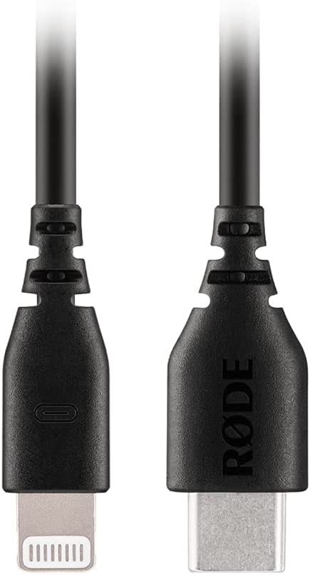USB Adapterkabel SC21, USB-C Stecker > Lightning Stecker, Schwarz